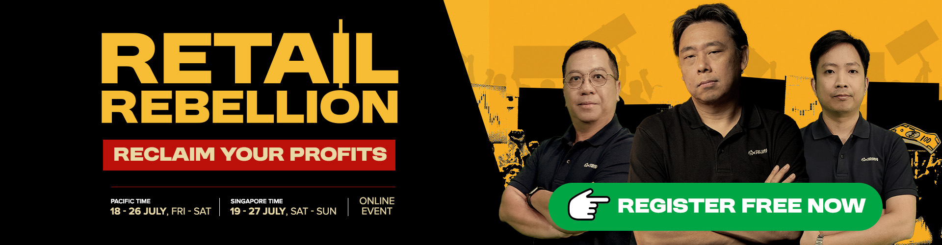 Piranha Profits Retail Rebellion website banner