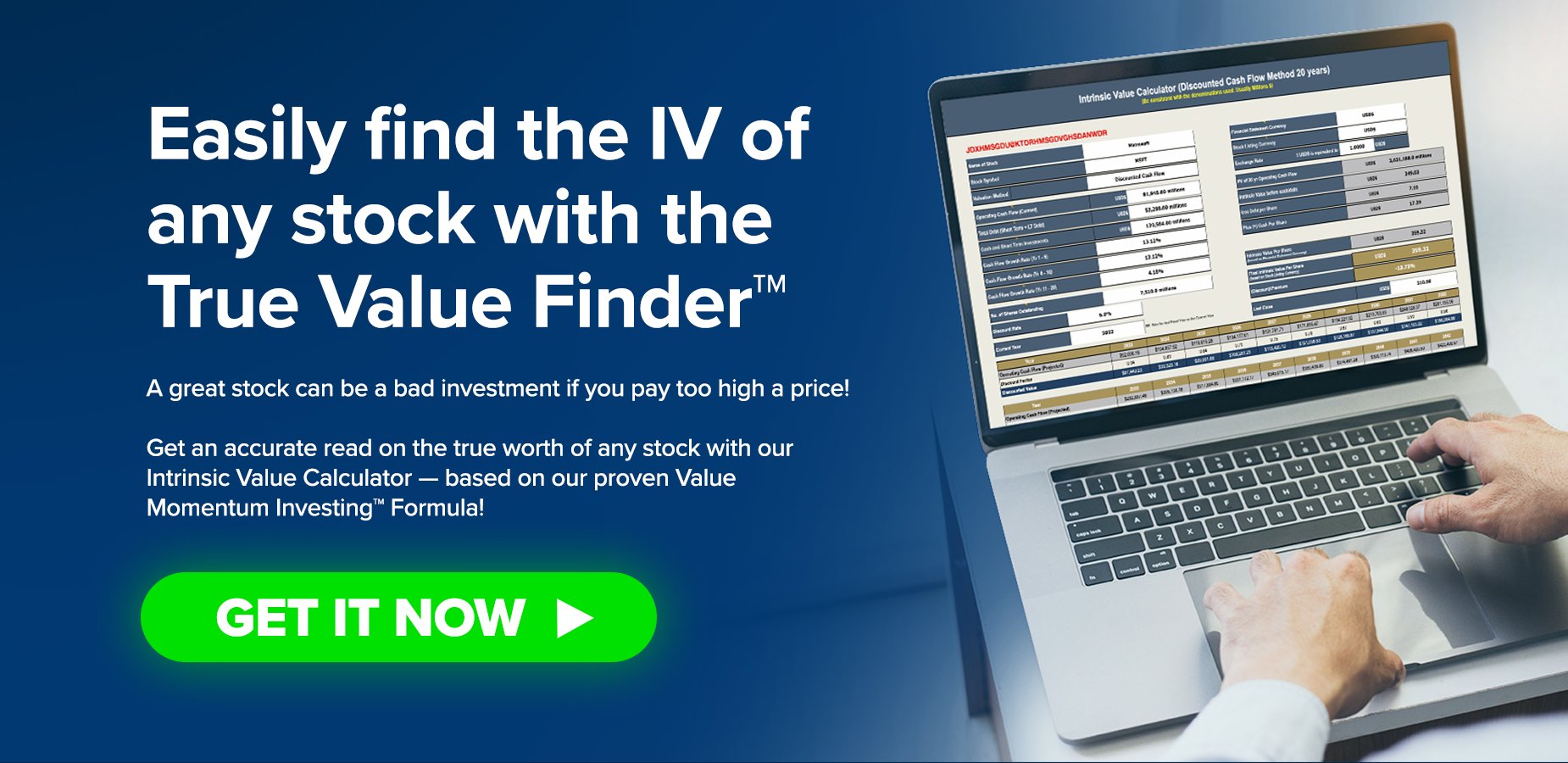 True Value Finder Banner